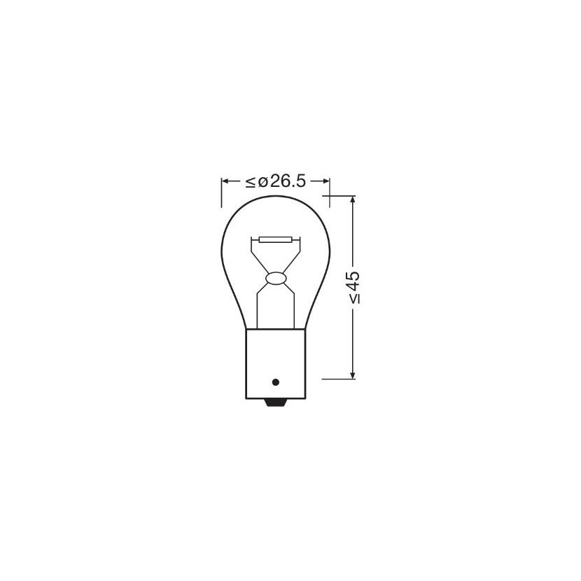ams-OSRAM Glühlampe, Blinkleuchte 7506ULT