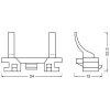ams-OSRAM Lampenfassung, Hauptscheinwerfer 64210DA04