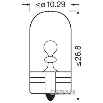 ams-OSRAM Glühlampe, Blinkleuchte 2845