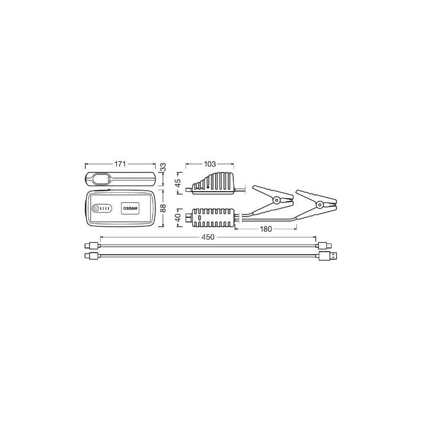 ams-OSRAM Batteriestarter OBSL360