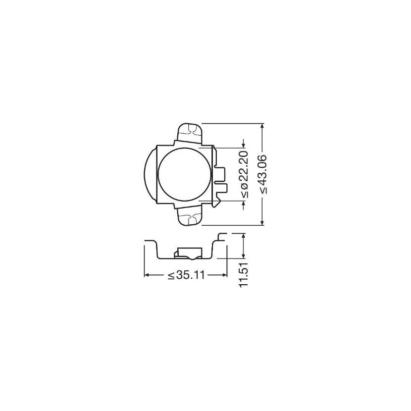 ams-OSRAM Lampenfassung, Hauptscheinwerfer 64210DA03