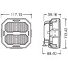 ams-OSRAM Arbeitsscheinwerfer LEDPWL101-UW - LEDPWL101UW