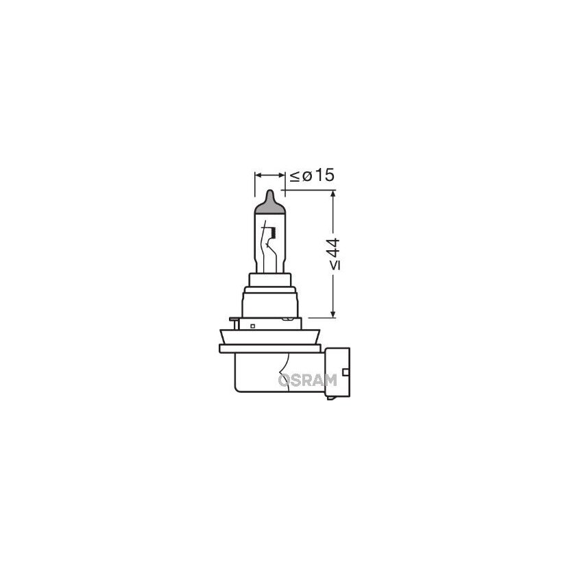 ams-OSRAM Glühlampe, Nebelscheinwerfer 64219L+