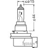 ams-OSRAM Glühlampe, Nebelscheinwerfer 64219L+