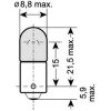 ams-OSRAM Glühlampe, Innenraumleuchte 3886X