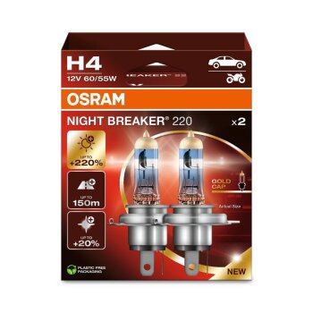 ams-OSRAM Glühlampe, Fernscheinwerfer 64193NB220-2HB...