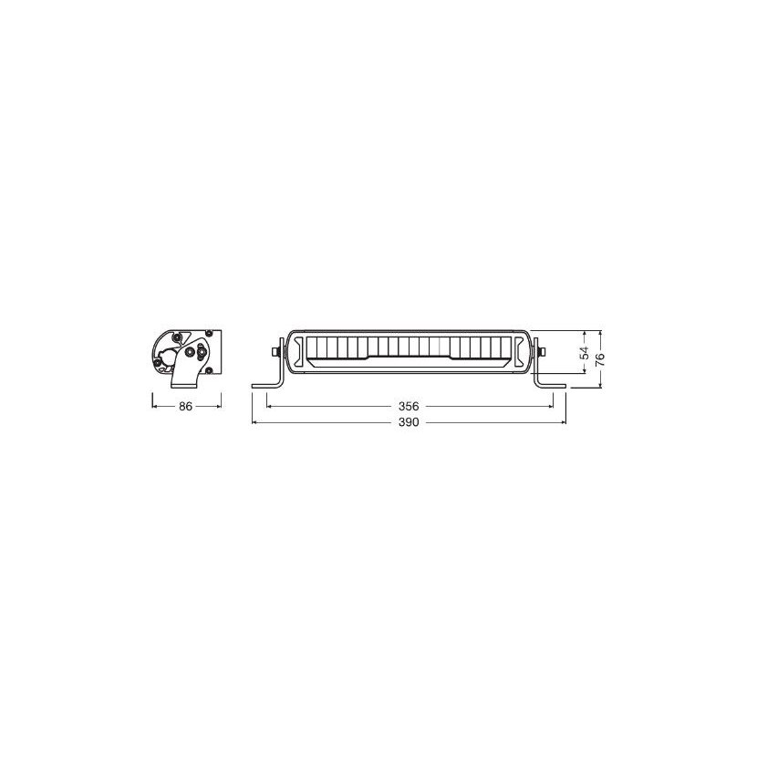 ams-OSRAM Fernscheinwerfer LEDDL110-CB - LEDDL110CB