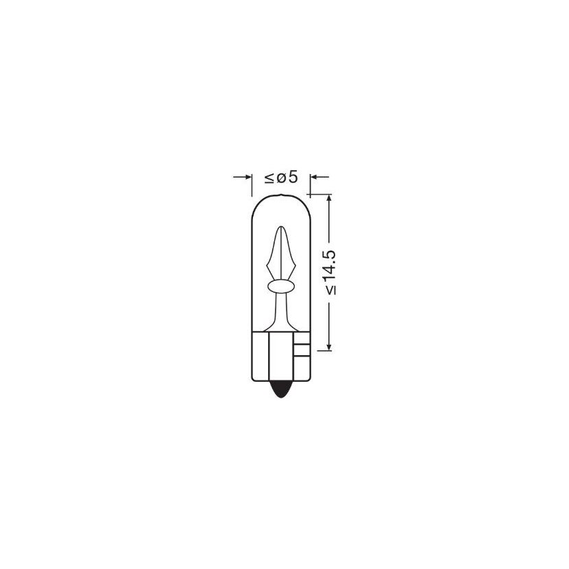ams-OSRAM Glühlampe, Innenraumleuchte 2721