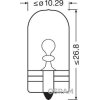 ams-OSRAM Glühlampe, Blinkleuchte 2845-02B - 284502B