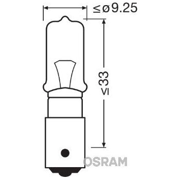 ams-OSRAM Glühlampe, Blinkleuchte 64138