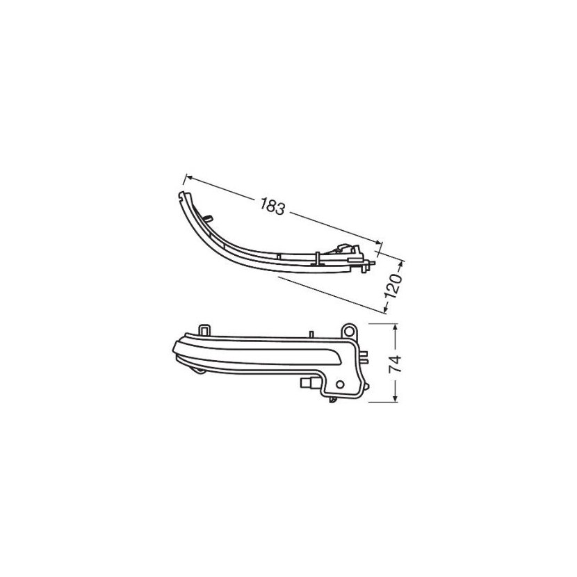 ams-OSRAM Blinkleuchtensatz LEDDMI F20 BK S - LEDDMIF20BKS