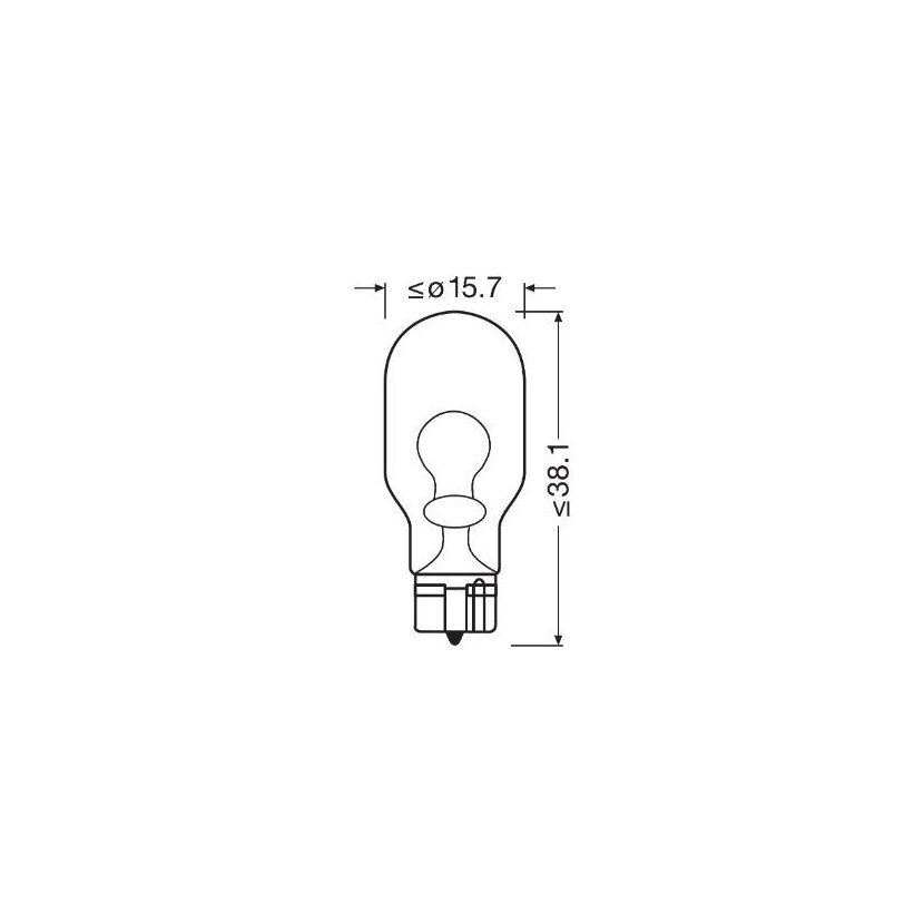 ams-OSRAM Glühlampe, Blinkleuchte 921-2BL - 9212BL