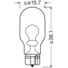 ams-OSRAM Glühlampe, Blinkleuchte 921-2BL - 9212BL