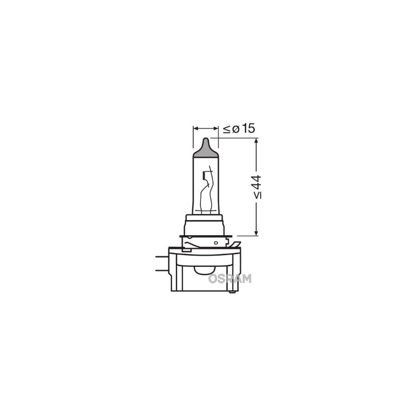 ams-OSRAM Glühlampe, Fernscheinwerfer 64242