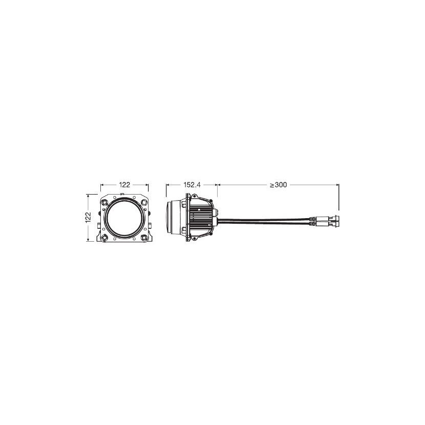 ams-OSRAM Hauptscheinwerfer LEDUHL104