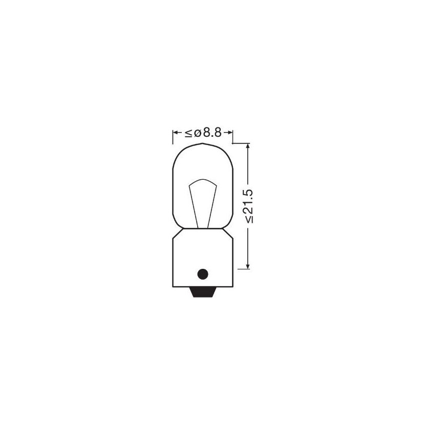 ams-OSRAM Glühlampe, Blinkleuchte 3893-2BL - 38932BL