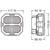 ams-OSRAM Arbeitsscheinwerfer LEDPWL102-UW - LEDPWL102UW