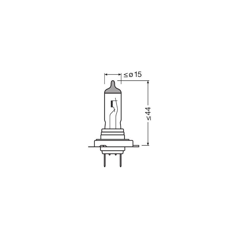 ams-OSRAM Glühlampe, Fernscheinwerfer 64210CLC