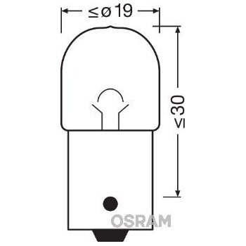 ams-OSRAM Glühlampe, Blinkleuchte 5627