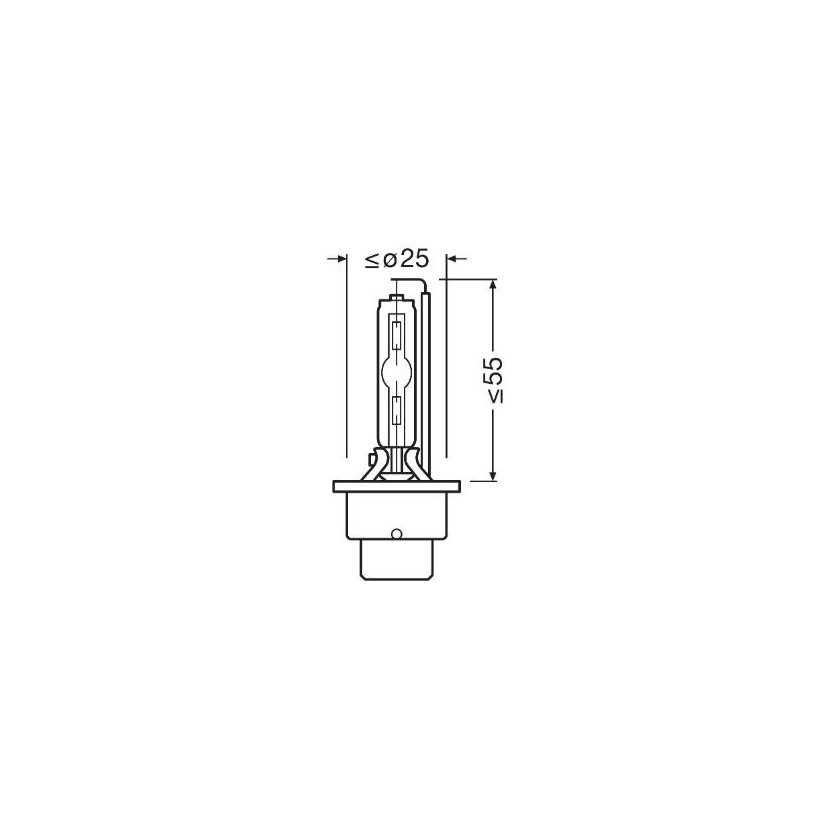 ams-OSRAM Glühlampe, Fernscheinwerfer 66240CBN-2HB - 66240CBN2HB