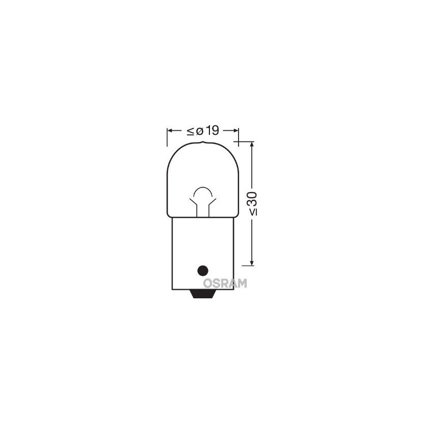 ams-OSRAM Glühlampe, Blinkleuchte 5009NA