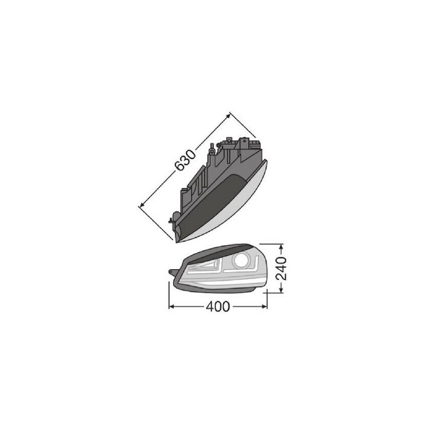ams-OSRAM Hauptscheinwerfersatz LEDHL104-CM - LEDHL104CM