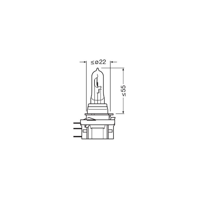 ams-OSRAM Glühlampe, Fernscheinwerfer 64176CBN-HCB - 64176CBNHCB