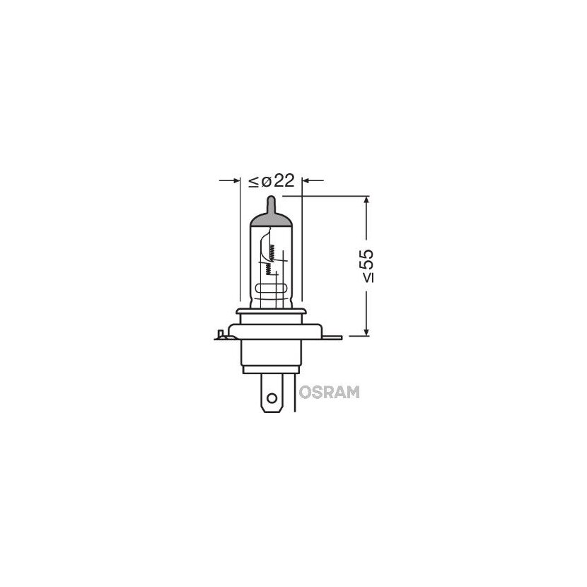 ams-OSRAM Glühlampe, Hauptscheinwerfer 64185NR5