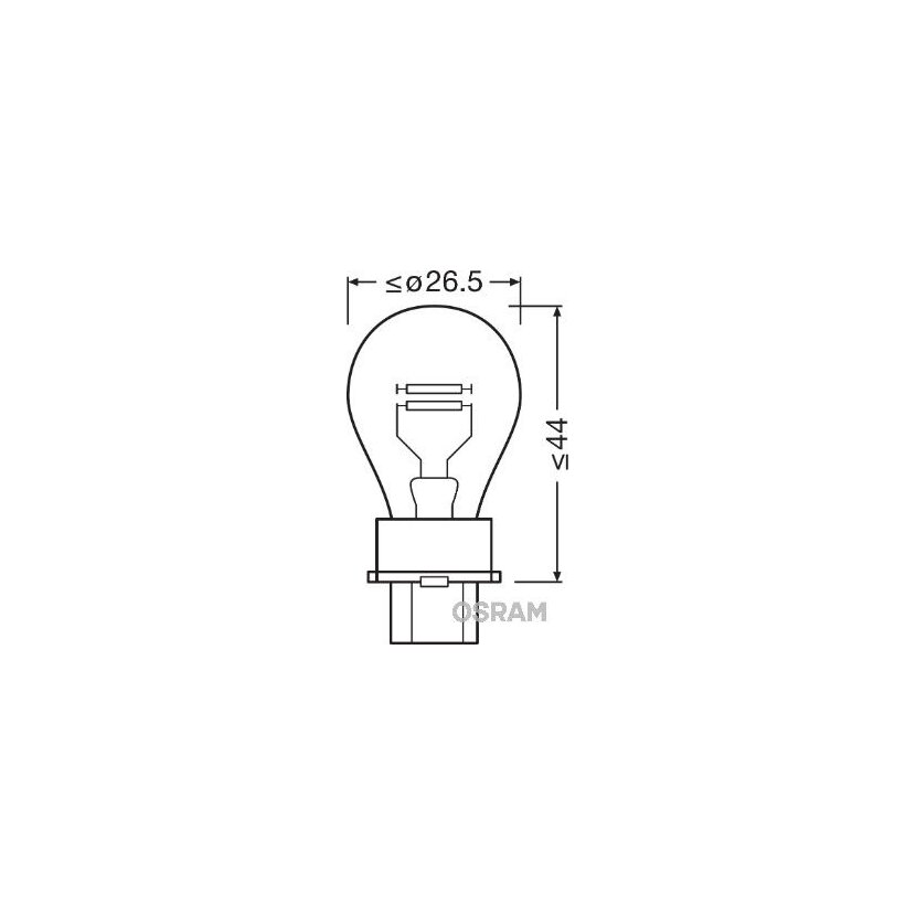 ams-OSRAM Glühlampe, Blinkleuchte 3157