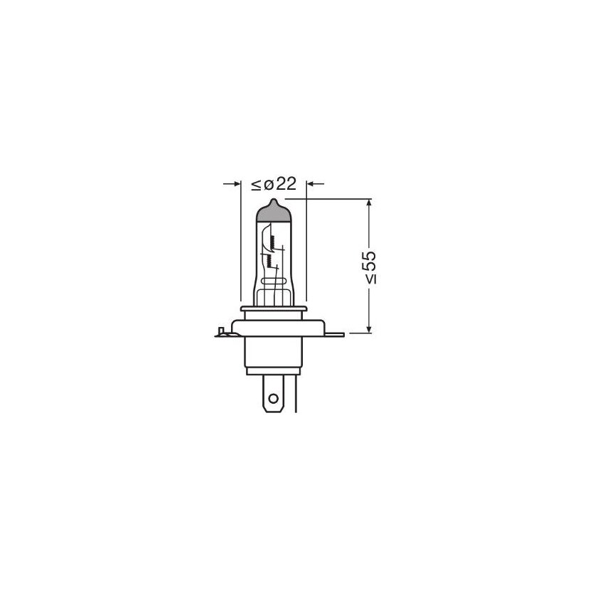 ams-OSRAM Glühlampe, Fernscheinwerfer 64193CBN-1BL - 64193CBN1BL