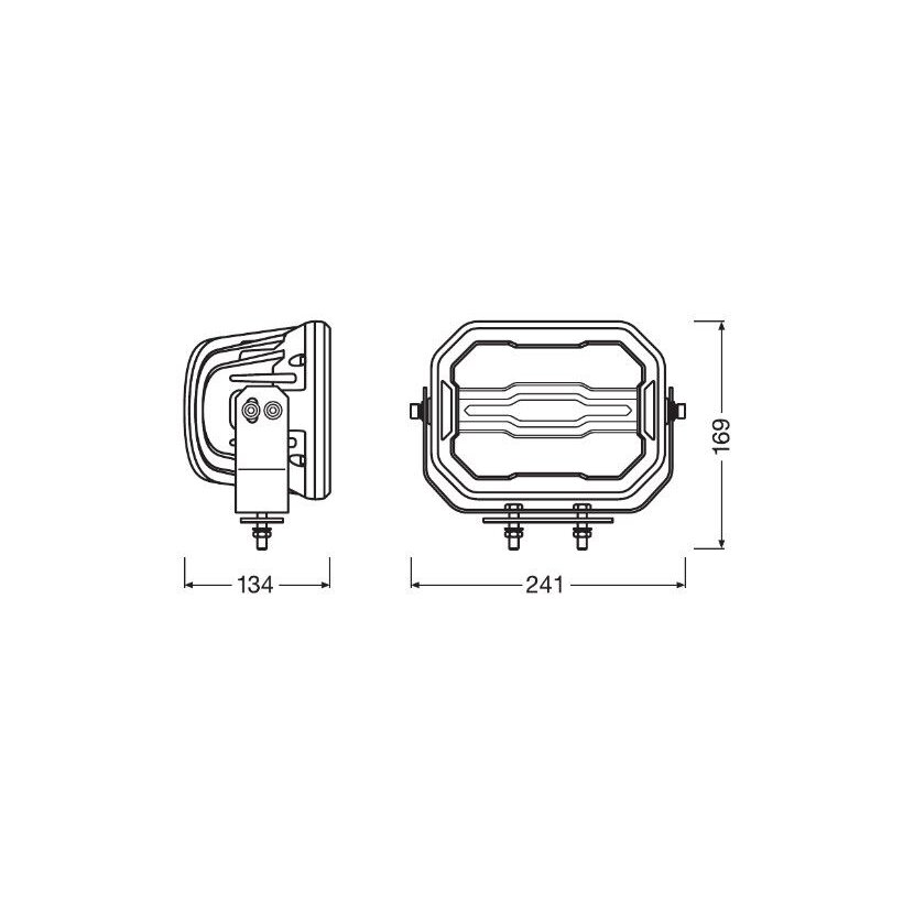 ams-OSRAM Arbeitsscheinwerfer LEDDL113-CB - LEDDL113CB