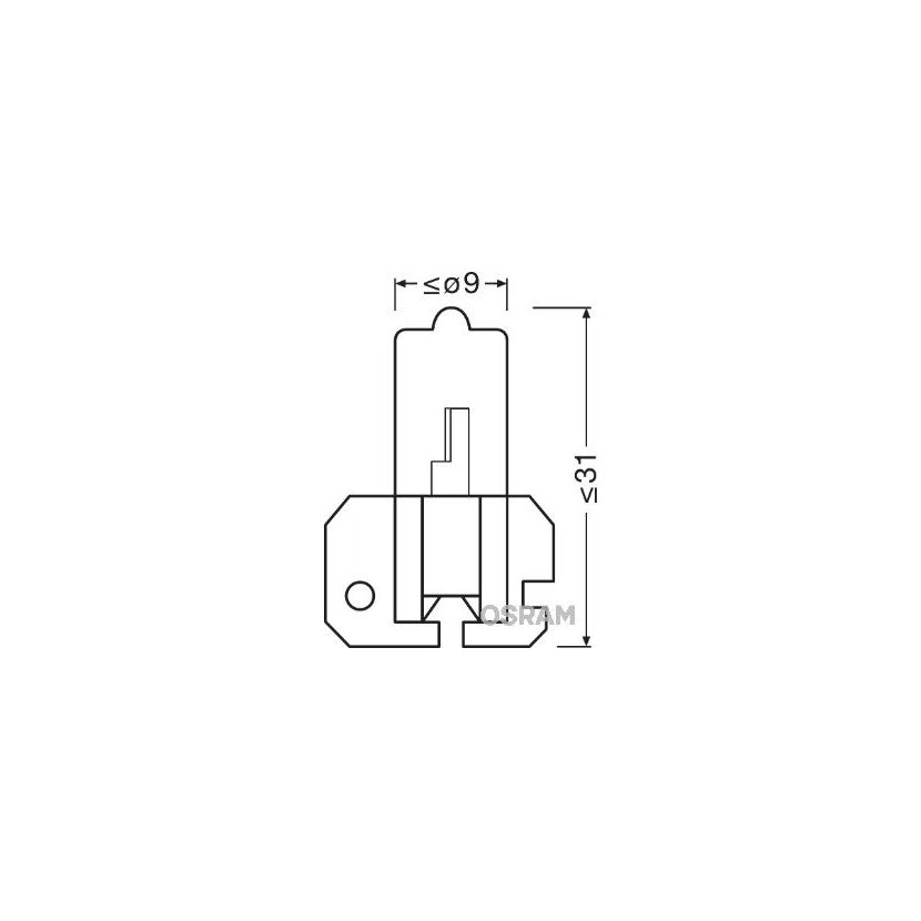 ams-OSRAM Glühlampe, Hauptscheinwerfer 64175