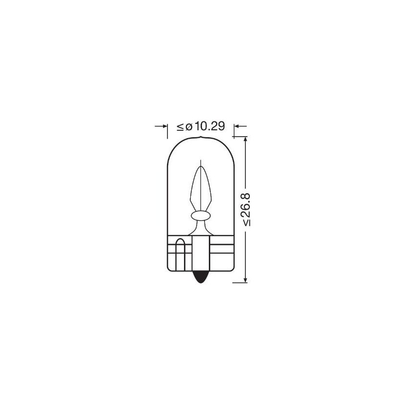 ams-OSRAM Glühlampe, Blinkleuchte 2821