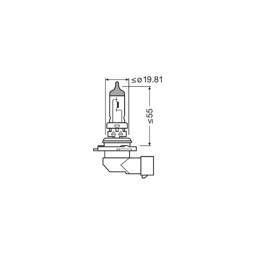 ams-OSRAM Glühlampe, Fernscheinwerfer 9006CBN-2HB - 9006CBN2HB
