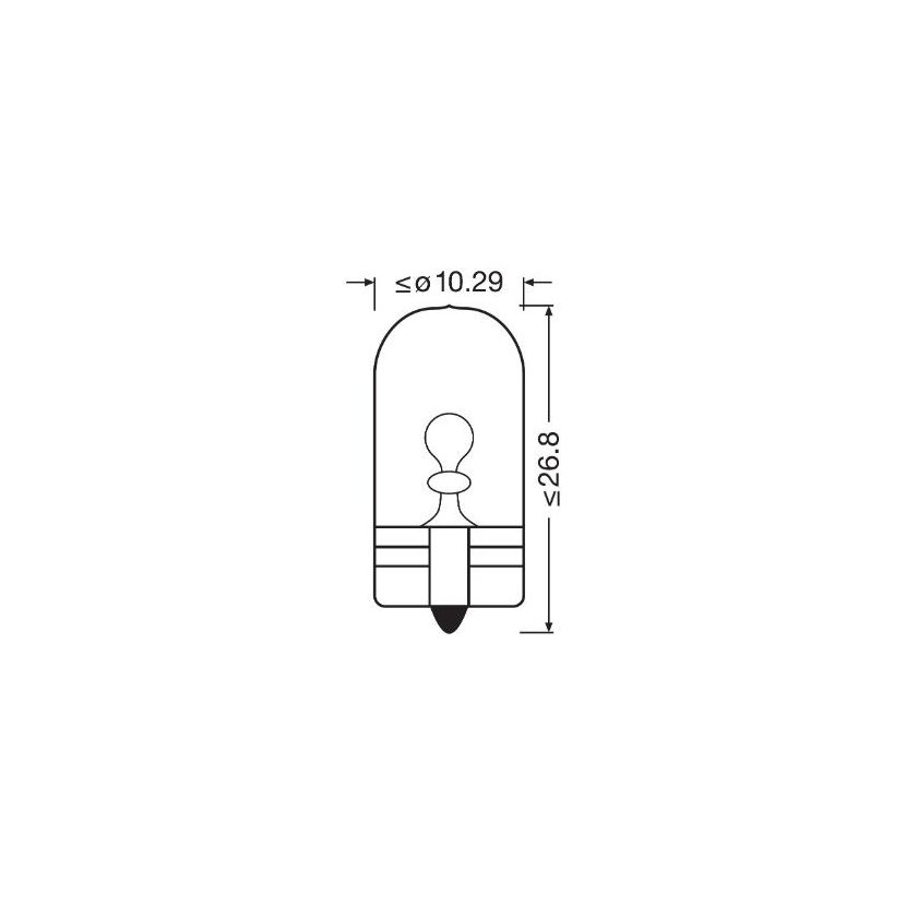 ams-OSRAM Glühlampe, Blinkleuchte 2825CBN