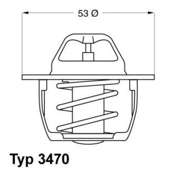 WAHLER Thermostat, Kühlmittel 3470.89D50 - 347089D50...