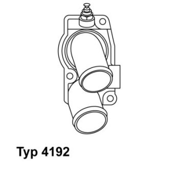 WAHLER Thermostat, Kühlmittel 4192.92D - 419292D