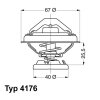 WAHLER Thermostat, Kühlmittel 4176.75D - 417675D