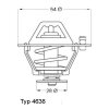 WAHLER Thermostat, Kühlmittel 4638.82D - 463882D für MD 015299