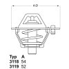WAHLER Thermostat, Kühlmittel 3118.82D1 - 311882D1