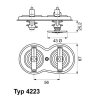 WAHLER Thermostat, Kühlmittel 4223.75D - 422375D für 1 431 979
