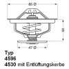 WAHLER Thermostat, Kühlmittel 410758.83D - 41075883D für 50 10 295 225 2X KIT