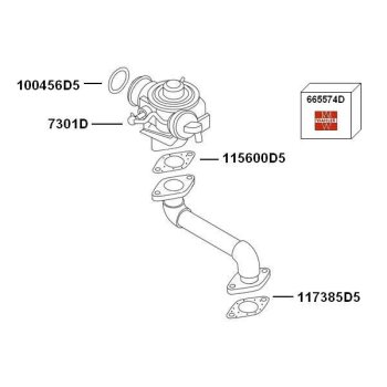WAHLER Abgasrückführung 7900427