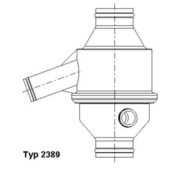 WAHLER Thermostat, Kühlmittel 2389.75/1 - 238975/1...