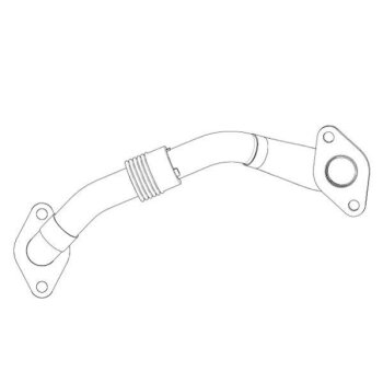 WAHLER Rohrleitung, AGR-Ventil 60702D für 038 131...