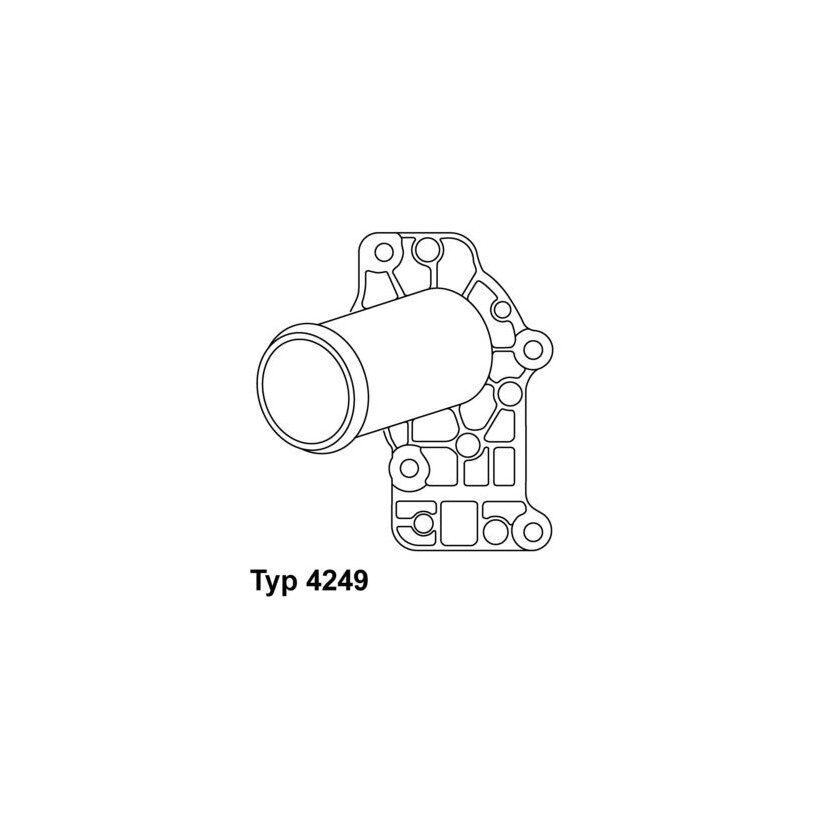 WAHLER Thermostat, Kühlmittel 4249.71D - 424971D