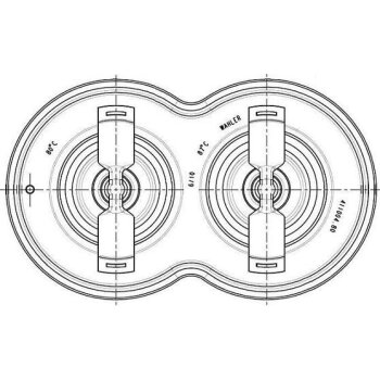WAHLER Thermostat, Kühlmittel 411004.80D - 41100480D...