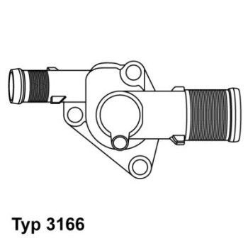 WAHLER Thermostat, Kühlmittel 3166.89D - 316689D...