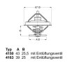 WAHLER Thermostat, Kühlmittel 4150.71D50 - 415071D50 für 51.06402.0042