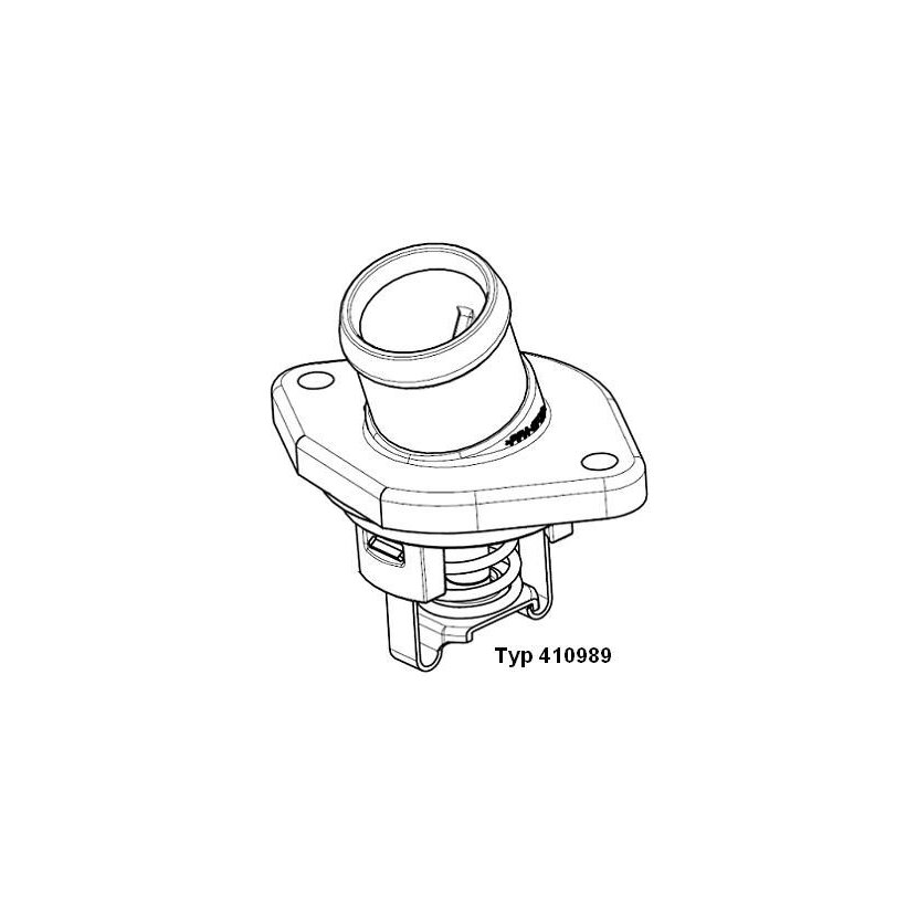 WAHLER Thermostat, Kühlmittel 410989.87D - 41098987D für 032 121 110 B